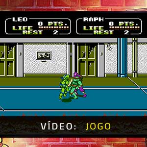 Teenage Mutant Ninja Turtles The Cowabunga Collection - Vídeo de jogabilidade