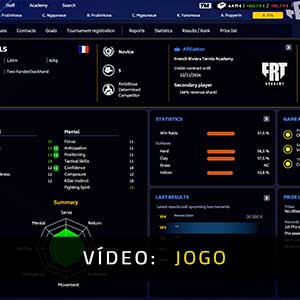 Tennis Manager 2023 - Jogo de Vídeo