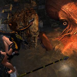 Tomb Raider Underworld - Criatura marinha