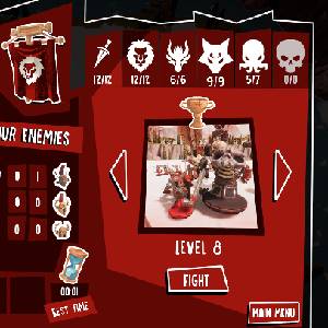 Toy Tactics - Menu de Placar